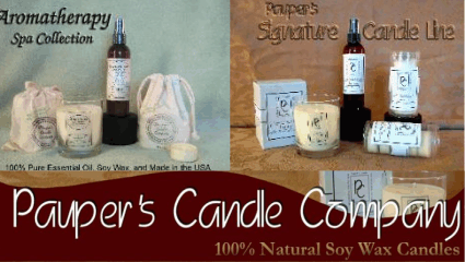 eshop at Paupers Candle's web store for American Made products